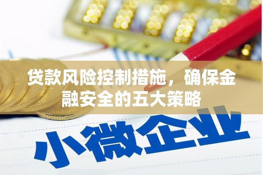 扬中贷款风险控制措施，确保金融安全的五大策略