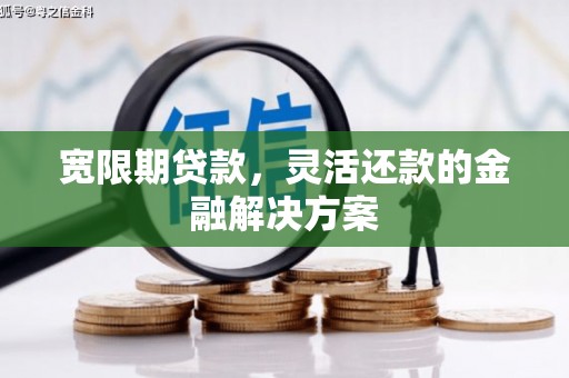 扬中宽限期贷款，灵活还款的金融解决方案