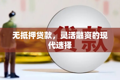 扬中无抵押贷款，灵活融资的现代选择