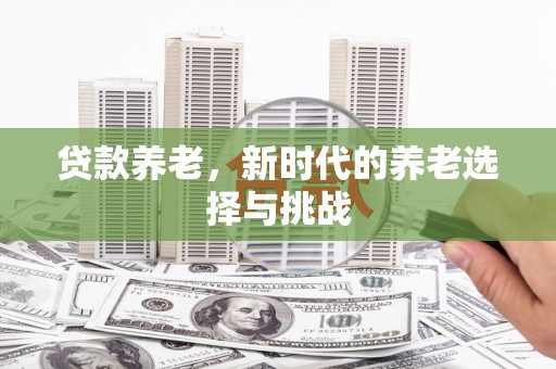 扬中贷款养老，新时代的养老选择与挑战