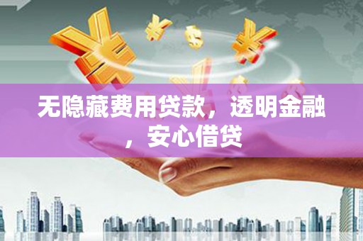 扬中无隐藏费用贷款，透明金融，安心借贷