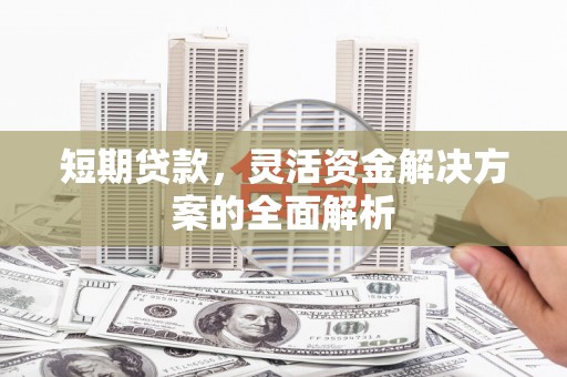 扬中短期贷款，灵活资金解决方案的全面解析