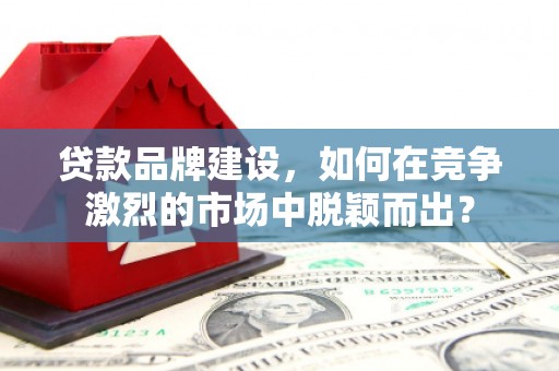 扬中贷款品牌建设，如何在竞争激烈的市场中脱颖而出？