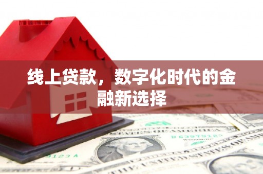 扬中线上贷款，数字化时代的金融新选择